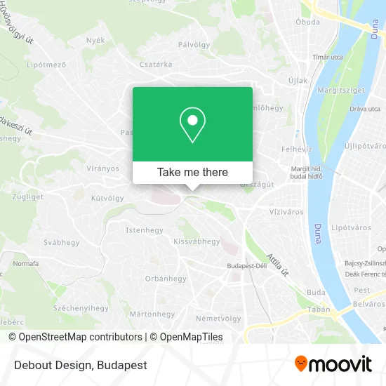 Debout Design map