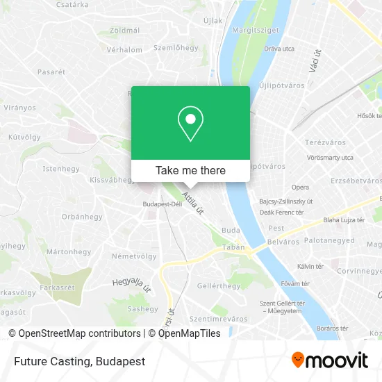 Future Casting map