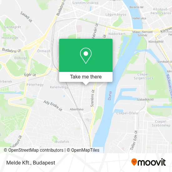 Melde Kft. map