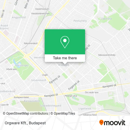 Orgware Kft. map