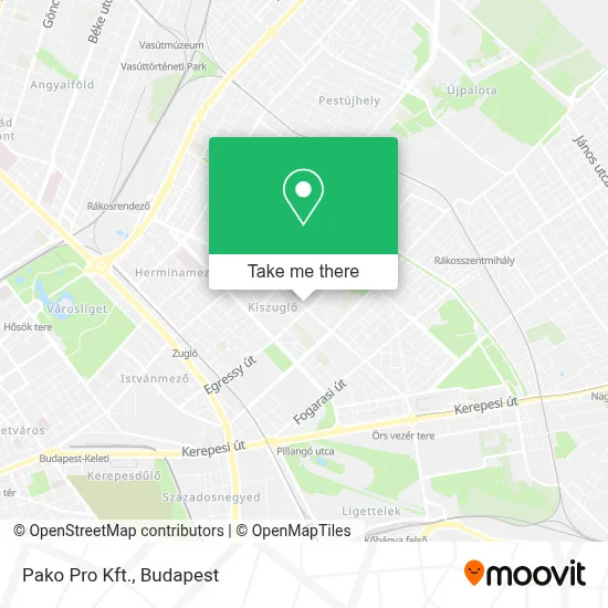 Pako Pro Kft. map