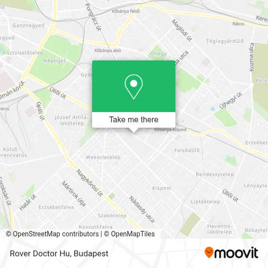Rover Doctor Hu map