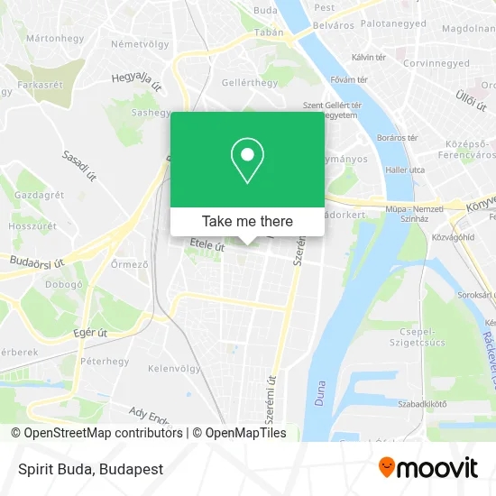 Spirit Buda map