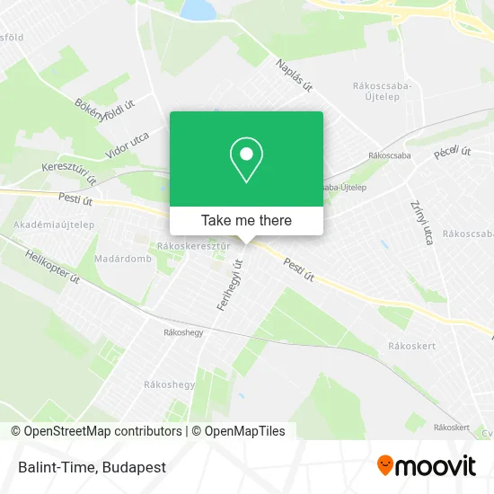 Balint-Time map
