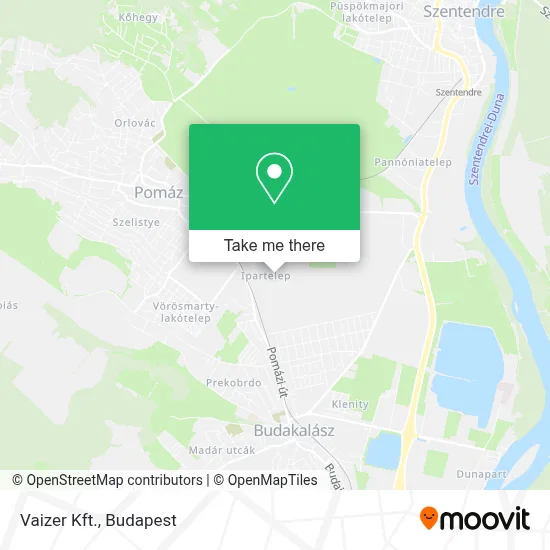 Vaizer Kft. map