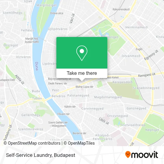 Self-Service Laundry map