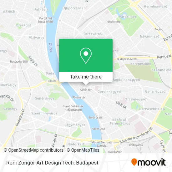 Roni Zongor Art Design Tech map