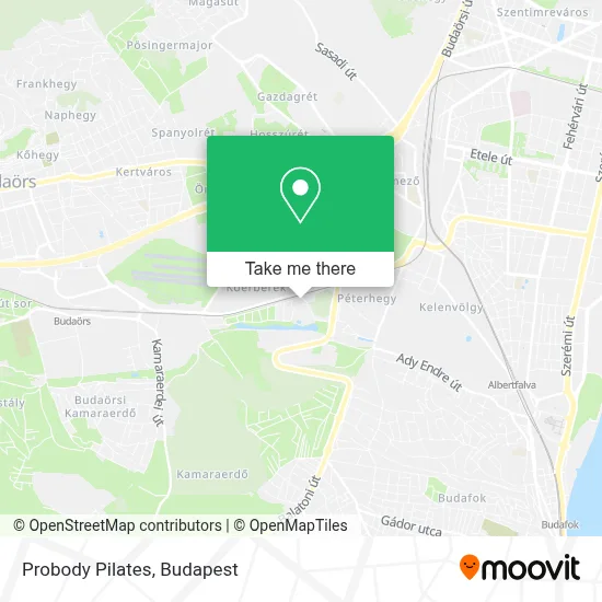 Probody Pilates map