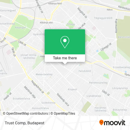 Trust Comp map