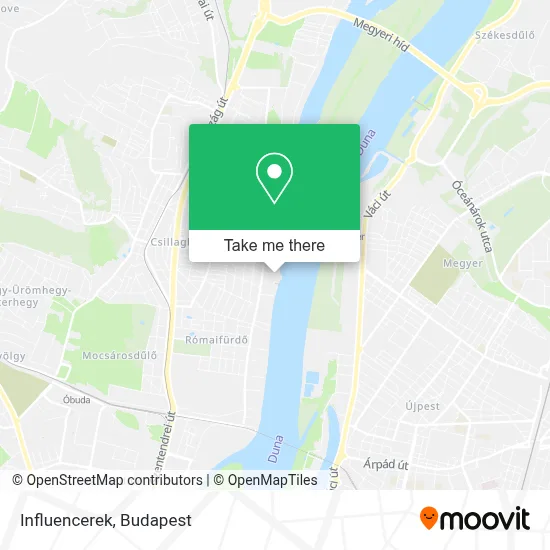 Influencerek map
