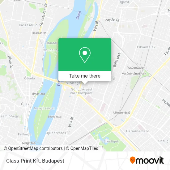 Class-Print Kft map
