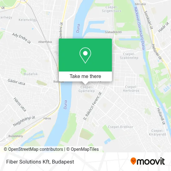 Fiber Solutions Kft map
