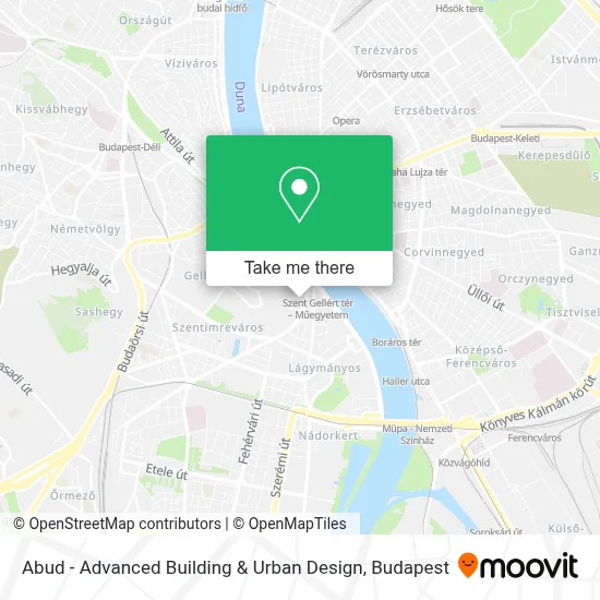 Abud - Advanced Building & Urban Design map