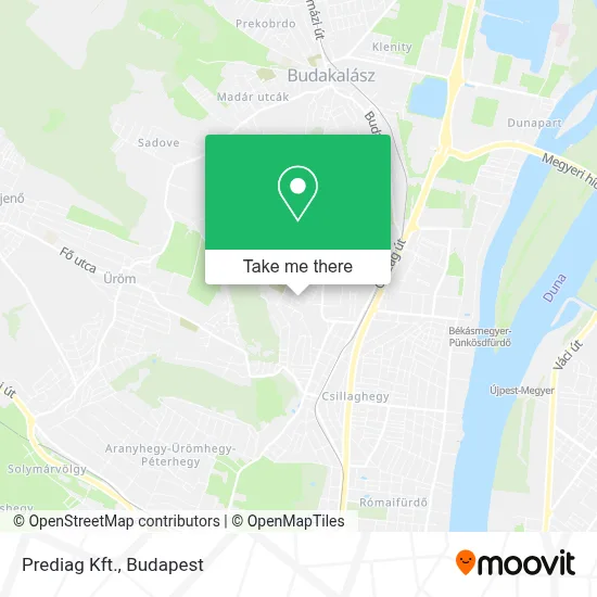 Prediag Kft. map
