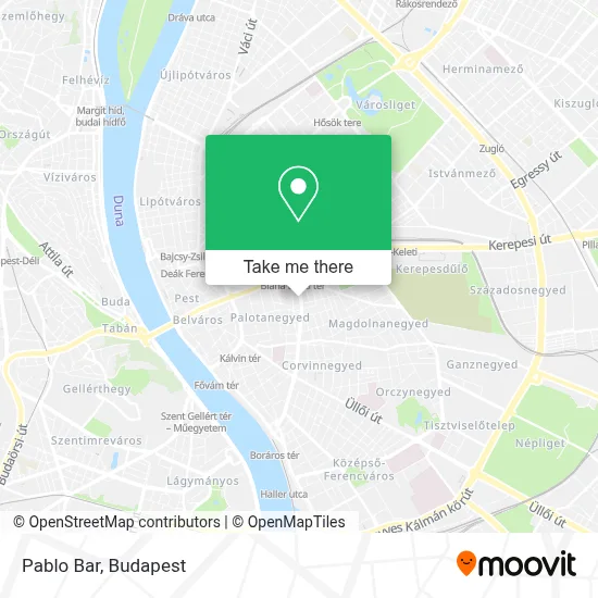 Pablo Bar map