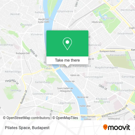 Pilates Space map