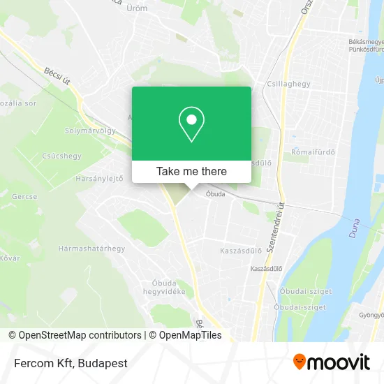 Fercom Kft map