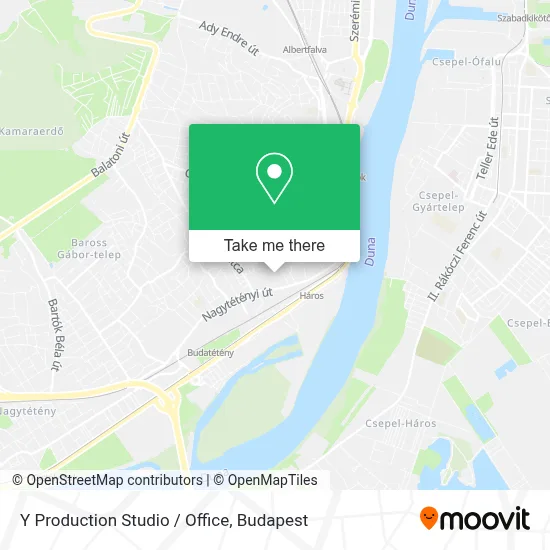 Y Production Studio / Office map
