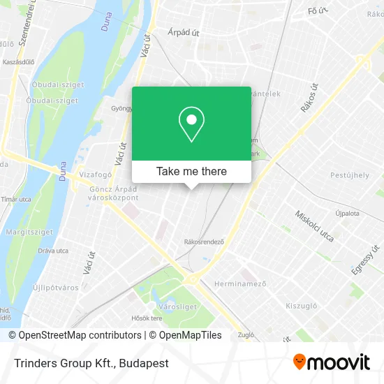 Trinders Group Kft. map