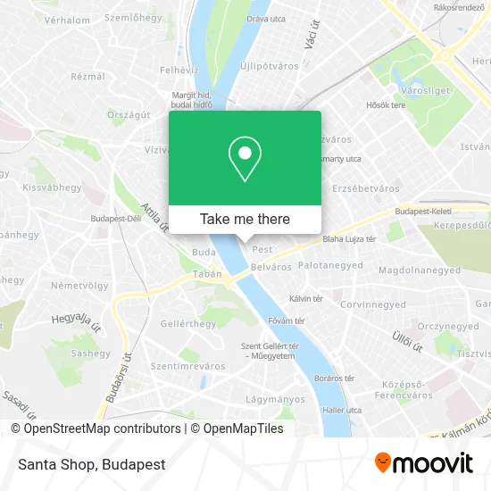 Santa Shop map