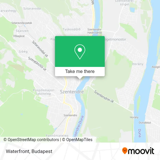 Waterfront map