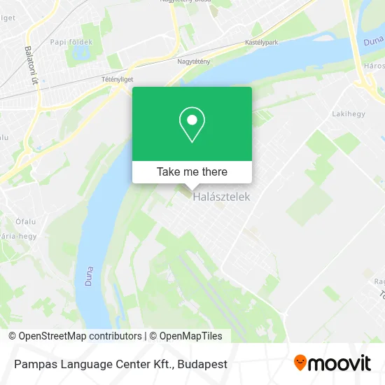 Pampas Language Center Kft. map