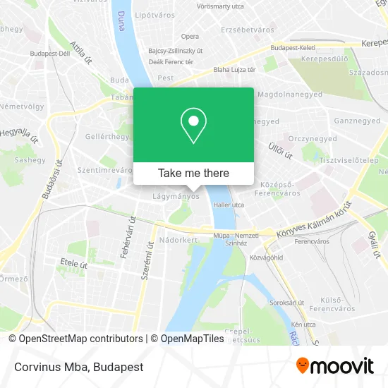Corvinus Mba map