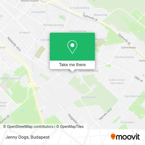 Jenny Dogs map