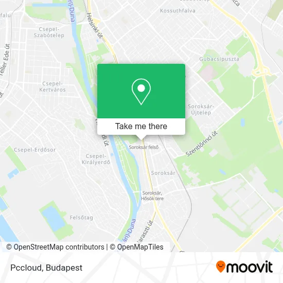 Pccloud map