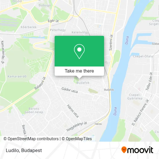 Ludilo map