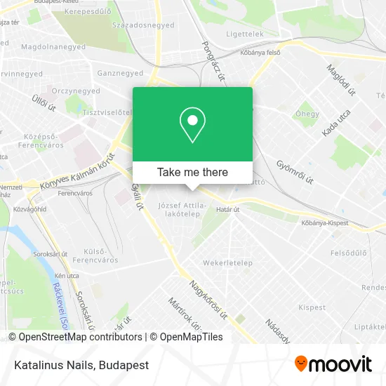 Katalinus Nails map
