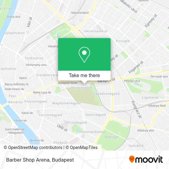 Barber Shop Arena map