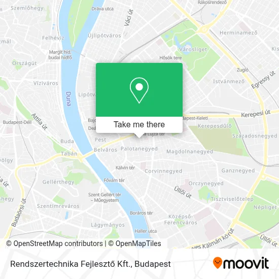 Rendszertechnika Fejlesztő Kft. map