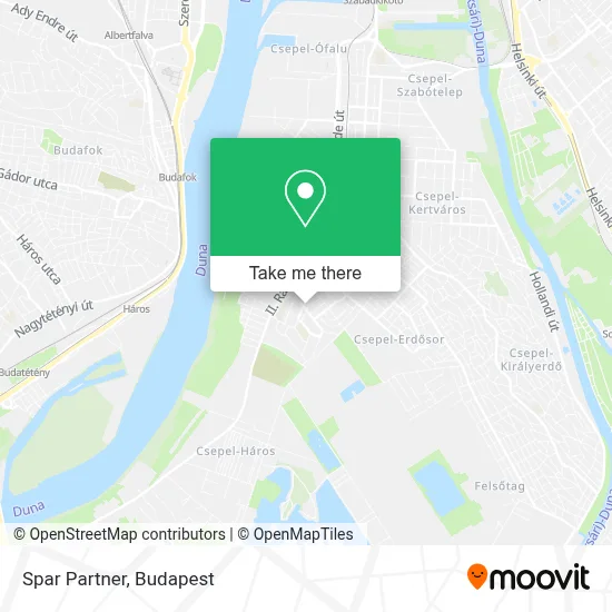 Spar Partner map