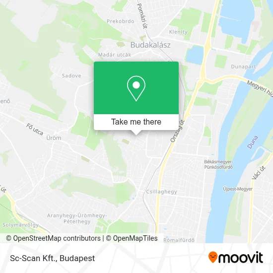 Sc-Scan Kft. map