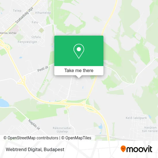 Webtrend Digital map