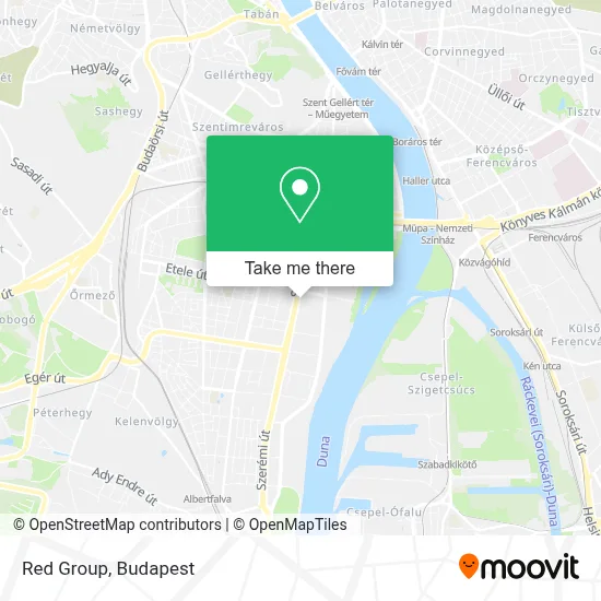 Red Group map