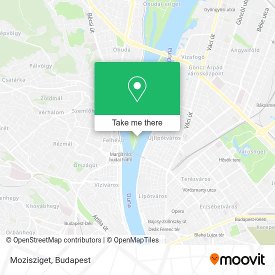 Mozisziget map