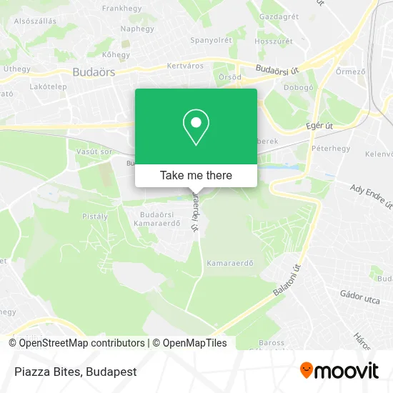 Piazza Bites map