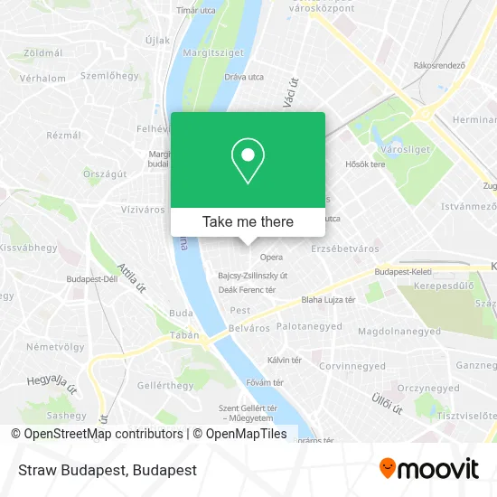 Straw Budapest map
