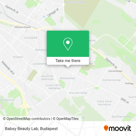 Babsy Beauty Lab map