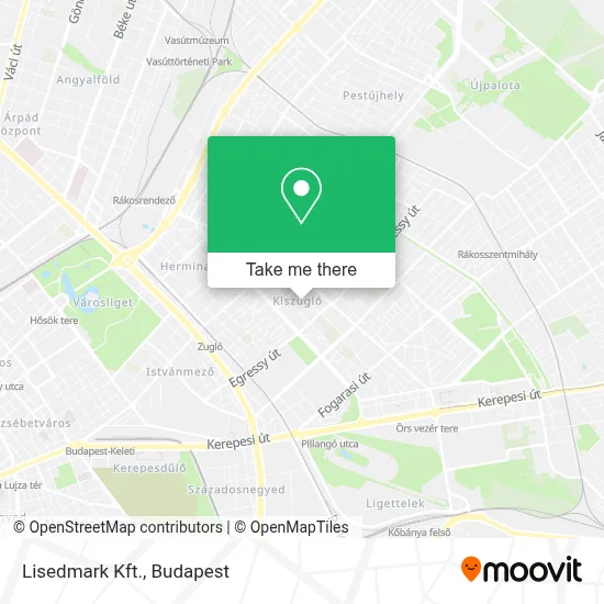 Lisedmark Kft. map