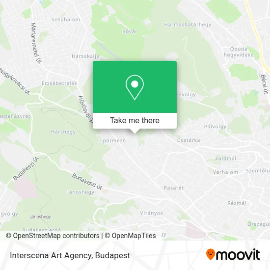 Interscena Art Agency map