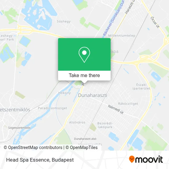 Head Spa Essence map
