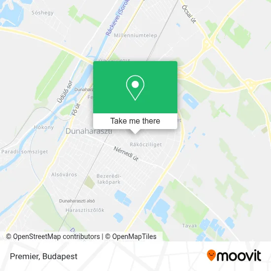 Premier map