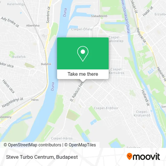 Steve Turbo Centrum map