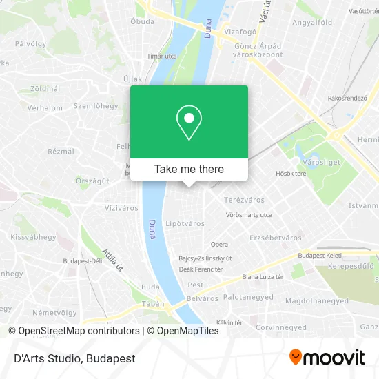 D'Arts Studio map