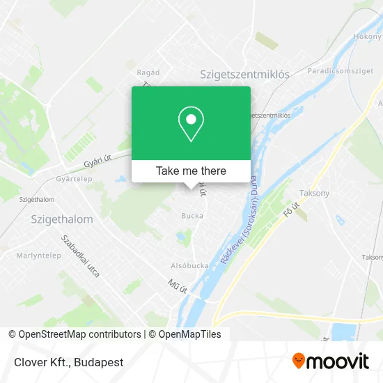 Clover Kft. map