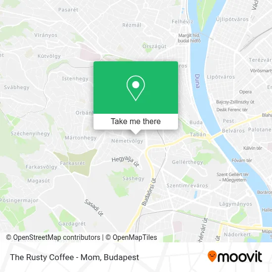 The Rusty Coffee - Mom map