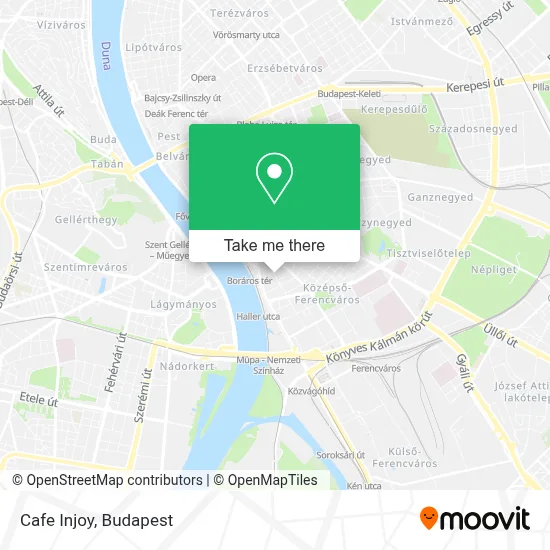 Cafe Injoy map